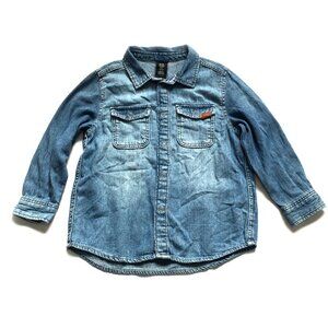 H & M kid's denim tops size 3-4T NWT